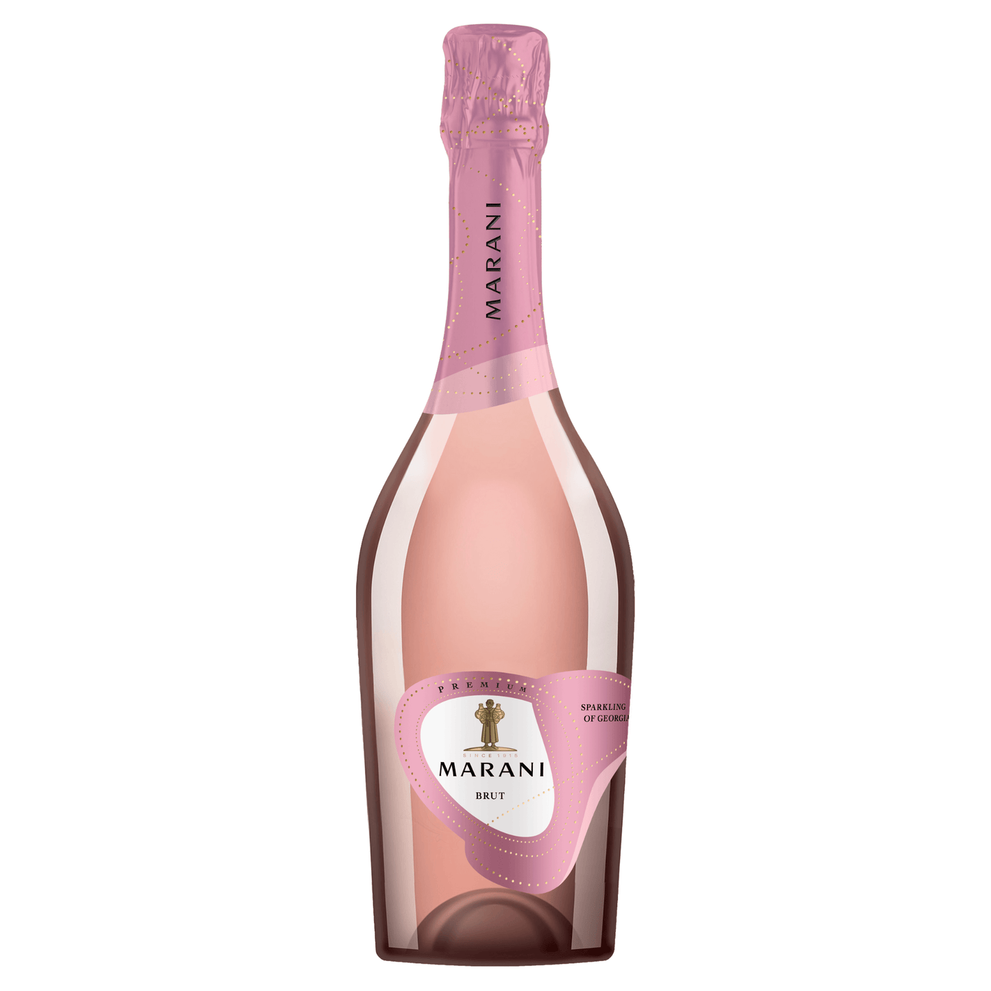 Marani Premium Rosé Brut 2023 Georgian sparkling wine bottle with elegant brut-style label and pink wine color
