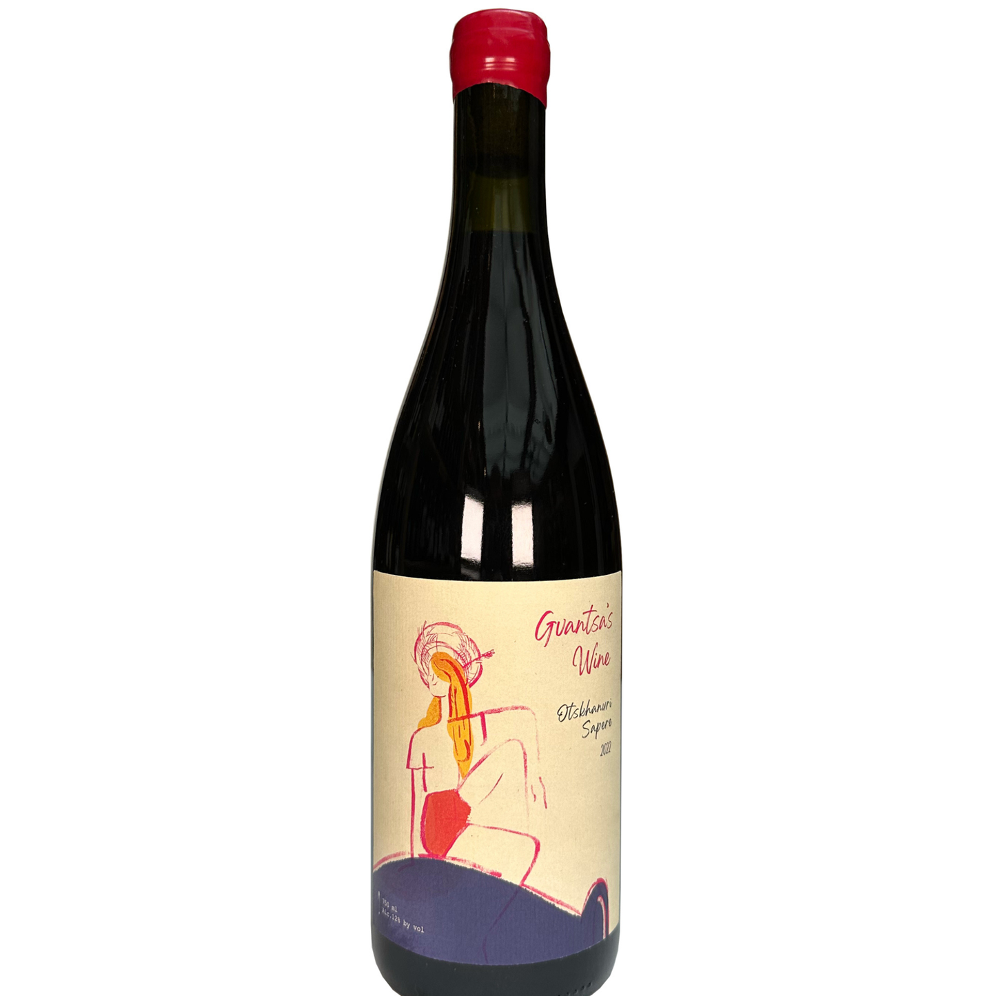 Gvantsa's Otskhanuri Sapere 2024 – Qvevri-Fermented Georgian Red Wine - Nova Vino