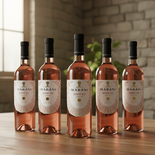 6 Bottles of Marani Saperavi Rosé