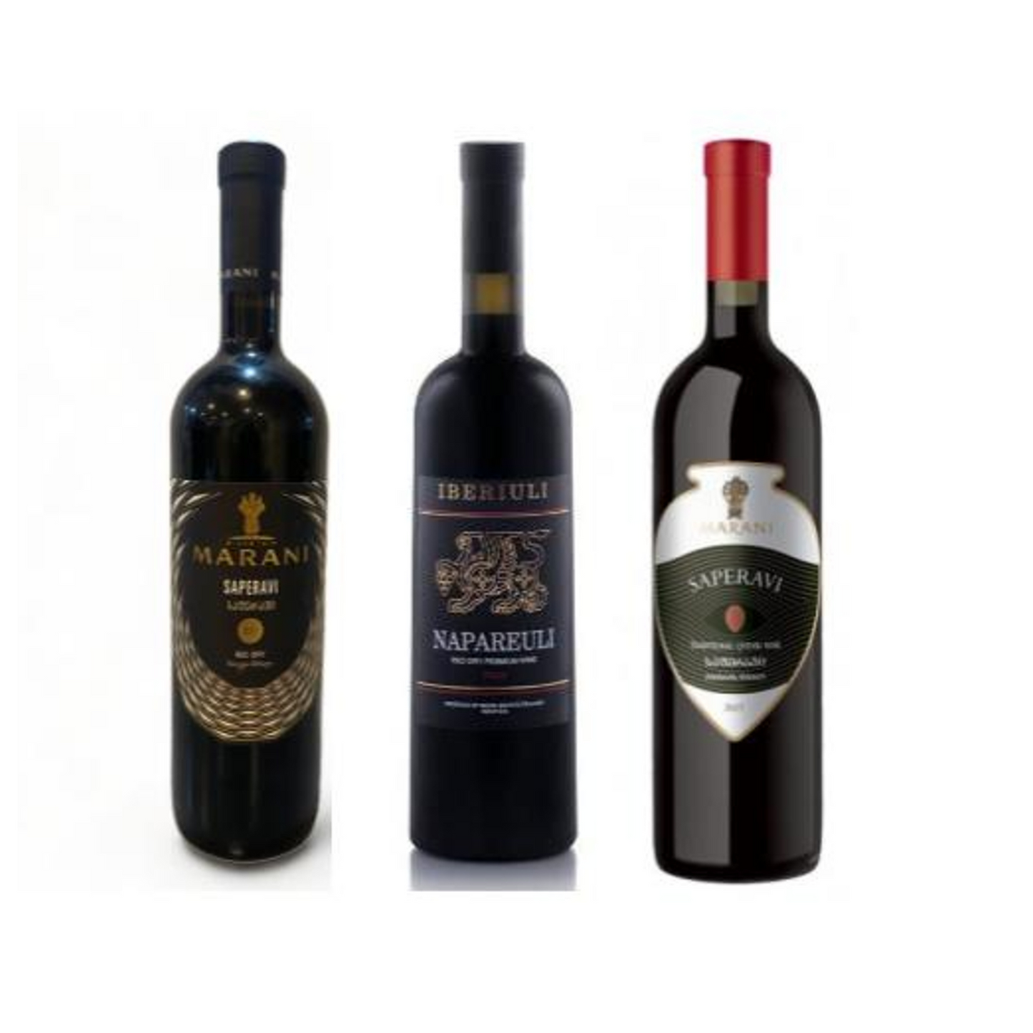 Georgian Red Wine Tasting Trio (3 Bottles)