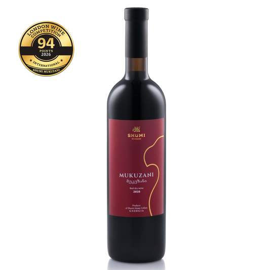 Shumi Mukuzani 2024 Georgian Red Wine (Saperavi, Kakheti)