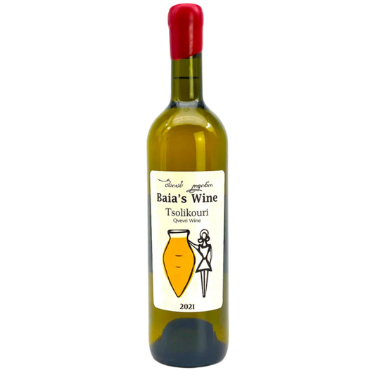 Baia Tsolikouri 2024 – Qvevri-Fermented Georgian White Wine - Nova Vino