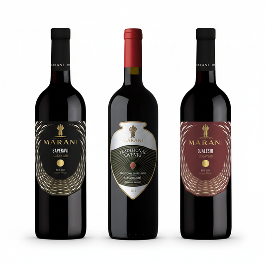 Georgian Red Wine Tasting Trio - Square