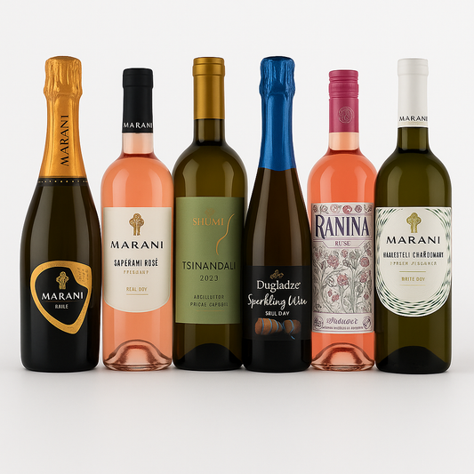 Georgian Wine Summer Pack - Complete with All 6 Bottles