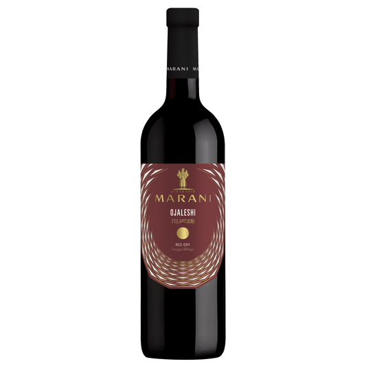 Georgian WineMarani Ojaleshi 2022Marani Ojaleshi 2022 – Premium Georgian Red Wine Discover the rich heritage of Georgian winemaking with Marani Ojaleshi 2022, a premium dry red wine crafted from the rare Ojaleshi grape variety. Grown in the lush vineyards