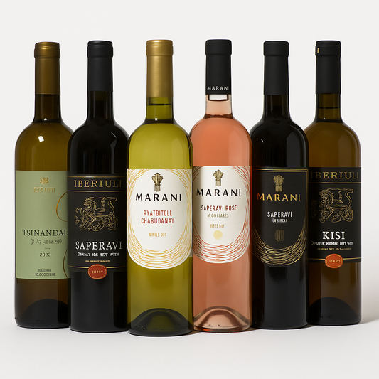 Mixed Georgian Tasting Case - Complete 6 Wine Collection